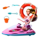 Muñeca Paloma Articulada Con Jet Sky Salvavidas C