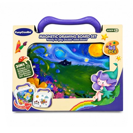 Pizarra Magnética Doble Para Dibujar Jugar Y Aprender