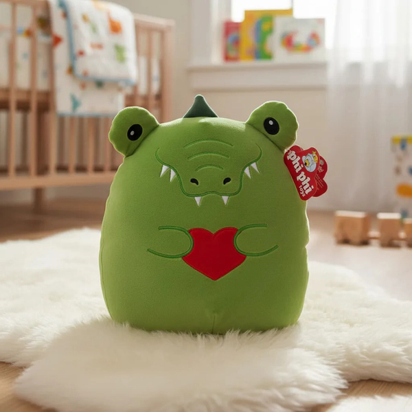 Peluche Almohada Animal Con Corazón Enamorados Phi Phi Toys