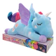 Unicornio De Peluche Luminoso Con Alas Luz De Noche Juliana