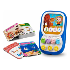 Tablet Didáctica Con Tarjetas Educativas 72 Contenidos