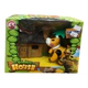Set Animalitos De Juguete Vaca Con Granja Simil Playmobil