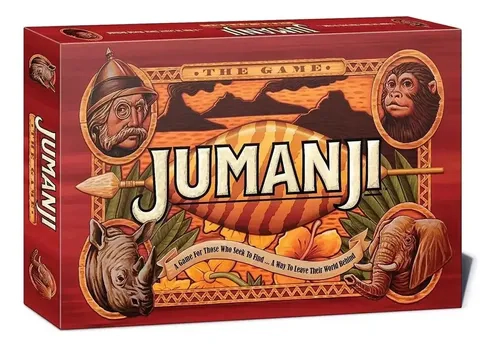 Juego De Mesa Aventuras Jumanji Caja De Madera Caffaro