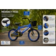 Bicicleta Infantil Rodado 18 Cromer De Paseo Con Canasto