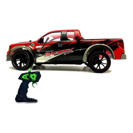 Camioneta Rc Ragidix 1:10 Control Remoto Diseño Resistente Rojo Camioneta