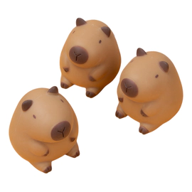 Squishy Realista De Capibara Antiestres Color Marrón