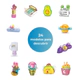 Oh My Gif 3 Bit (w1) Pack Coleccionable Emojis Wabro