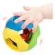 Pelota Sonaja Para Bebé Desarrollo Motriz Visual Auditivo