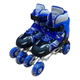 Patin Roller Extensible 4ruedas Luminosas Con 3 Modos De Uso