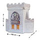 Carpa De Castillo Infantil Plástico Plegable Trasladable Atu