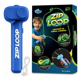 Zip Loop Original Shark Tank Viral Lanzador Cuerda Luminosa