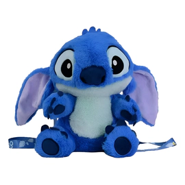 Stitch De Peluche Stitch Para Colgar Original Disney 30cm Azul