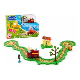 Tren Peppa Pig Clickety Clack Whizz Around Con Pista