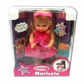 Muñeca Maricela Que Habla Fashion Party Cariñito 40cm
