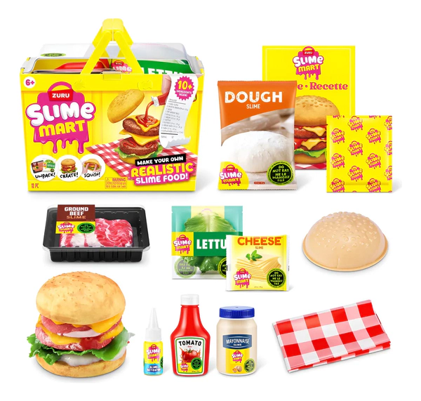 Slime Mart Canasto De Compras Realista Zuru