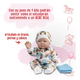 Bebe Reborn Bebote Real Muñeco 1 Kilo 45cm Cert Nacimiento