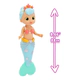 Muñeca Bloopies Dancing Mermaids Acuático Coleccionables
