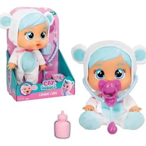 Muñeca Cry Babies Loving Care Bebes Llorones Lagrimas
