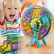 Juego Magnético Para Niños Y Niñas De 63 Piezas Multicolor