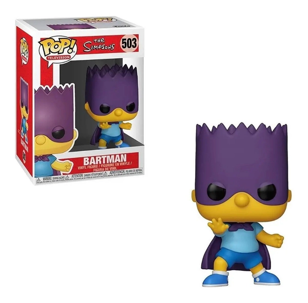 Muñeco Funko Pop Los Simpsons Bart-bartman 503 Original
