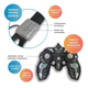 Auto Twister Car C/ Luces 360º Control Mano Next Point Cta