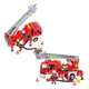 Playset Muñecos Bomberos C/camion Luz Y Sonido Coleccionable