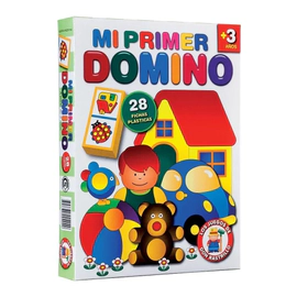Juego De Mesa Mi Primer Domino 28 Piezas Original