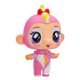Muñeca Glitter Party Animales Sopla Burbujas