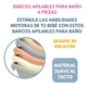 Juego De Baño Para Bebes Barcos Encastrables Estimulo