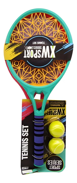Set Raqueta De Tenis Liviana Con 2 Pelotas Incluidas