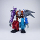 Robot Transformer Dinosaurio 5-1 Armable Piezas Por Separado