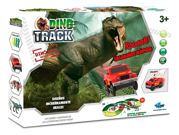 Pista Juguete 141 Pz Dino Track Original Next Point C