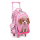 Chimola Mochila Escolar Con Carro 18 Pulgadas Poodle