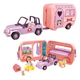 Auto Jeep Camper Nena C/ Caravana Y Accesorios