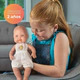 Bebé De Juguete Nenino 36cm Con Mamadera Esponja De Baño