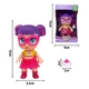 Muñeca Mini Super Cute Con Mamadera Gabi Kala Regi Sofi Sisi
