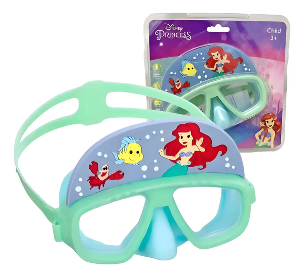 Mascara De Buceo Pileta Agua Princesas La Sirenita Bestway