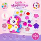 Set Maquillaje Infantil Pony Unicornio Paleta Y Accesorios