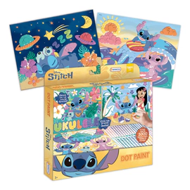 Set Arte Dot Paint Stitch Disney Colorea Puntos3000 Stickrs