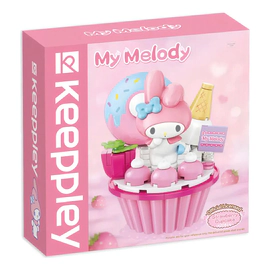 Hello Kitty Figura Para Armar 18cm Cupcake My Melody