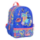 Mochila Stitch Disco 12 Espalda Azul
