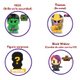 Juego Boomez Marvel Super Mix 4 Figuras C/ Sorpresa Y Cartas