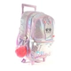 Mochila Kooshi Lentejuelas Llama Confeti Carro 17 Pulgadas