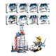 Set Lanzamiento Espacial Transformers 8 En 1 Coleccionable