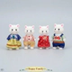 Muñecos X4 Animales Forest Pets Familia Gato