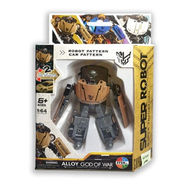 Transformers Auto Convertible Escala 1:64, 10 Cm De Alto