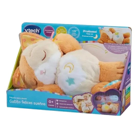 Peluche Gatito Felices Sueños Estimulación Auditiva