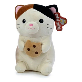 Peluche De Perrito Gatito Con Comida Suave 28cm Phi Phi Toys