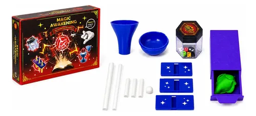 Kit Juego Magia Infantil 20 Trucos Juego Mago Con Accesorios
