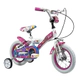 Bicicleta Paseo Barbie Rodado 12 C/rueditas Cuotas.